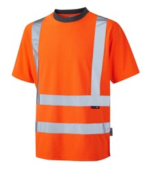 LEO WORKWEAR BRAUNTON ISO 20471 Cl 2 Coolviz T-Shirt